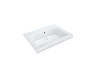 Раковина KIROVIT Леонардо 700 мебельная белый (Вн КрУЛ70 ) 4630055556205