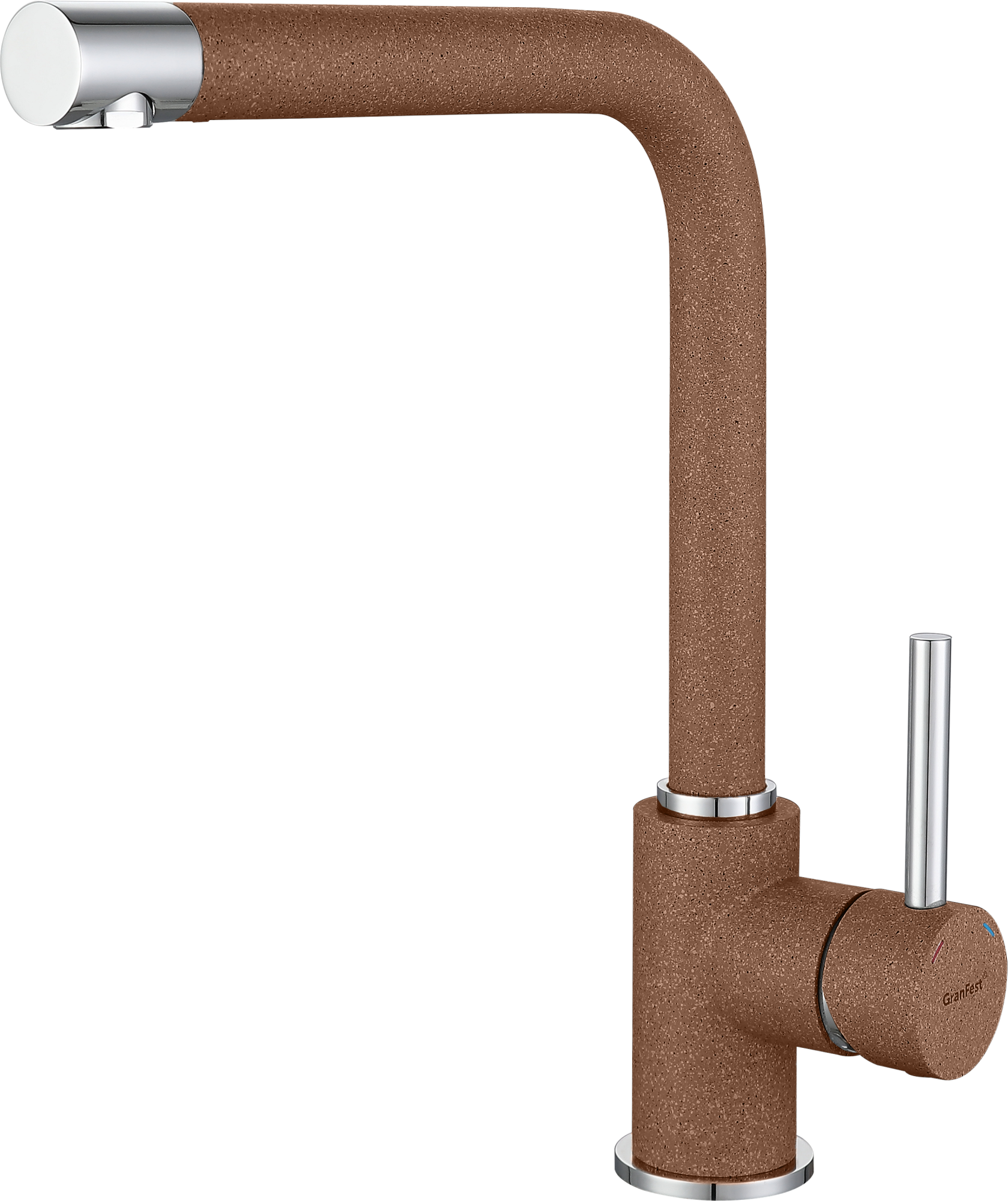 GF Смеситель для кухни, Г-обр. D-35мм (терракот)