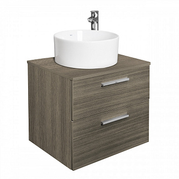 Victoria Тумба под раковину Roca  60 городской дуб 2 ящика 