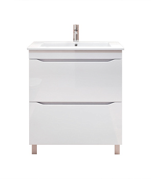 Тумба под раковину VIGO Grani 75-0-2 напольная белый (tn.GRI.OSK.75.2Y)