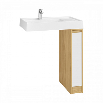 Фасад для тумбы ЛОНДРИ 20, 1шт., белый