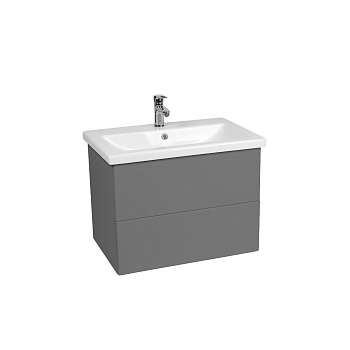 Тумба под раковину VIANT СОФИЯ 80 подвесная графит (VSOF80COG-T2YP)