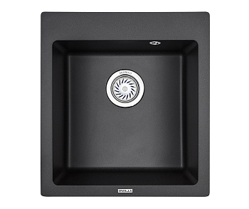 Кухонная мойка GRANULA (4651, ЧЕРНЫЙ)